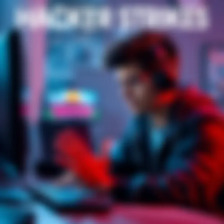 A person looking worried at a computer screen while losing a Vulcano 4 game item due to hacking.