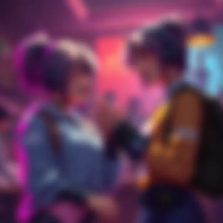 Haddie and Taurie interact in a lively scene, showcasing their strong bond and chemistry