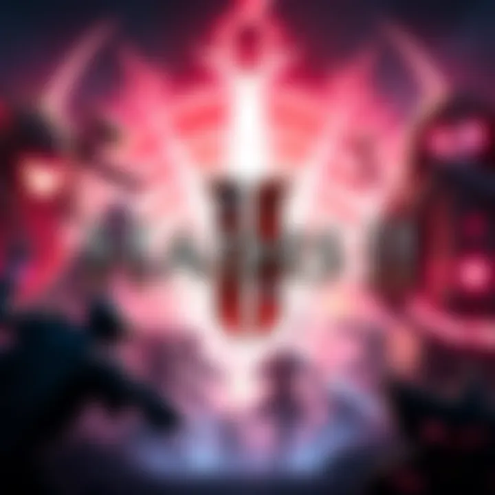 Hades II logo with a backdrop of intense game visuals showcasing character action and enhancements from the new patch.