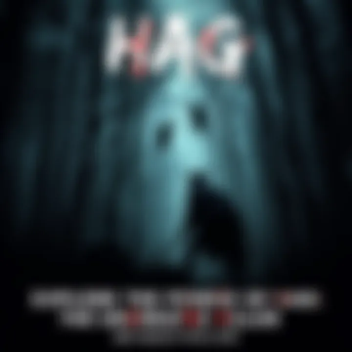 Hag stalking through a dark forest, setting traps for her targets.