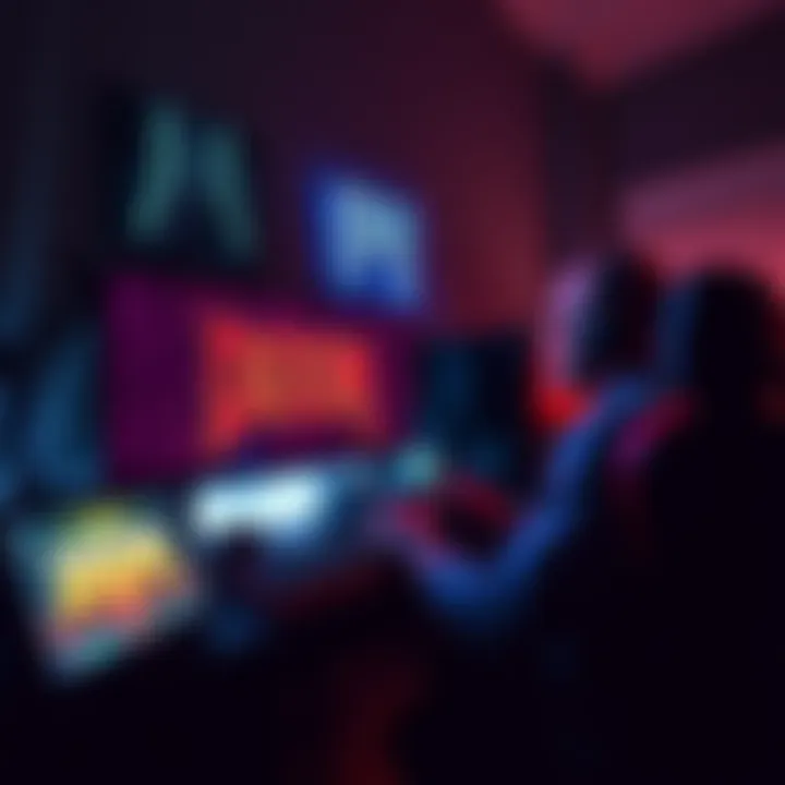 A gamer setting up the mod Half Life Another Story on GZdoom with a computer and gaming setup