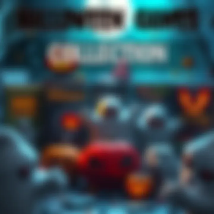 A variety of spooky game covers featuring ghosts, pumpkins, and haunted themes for Halloween excitement.