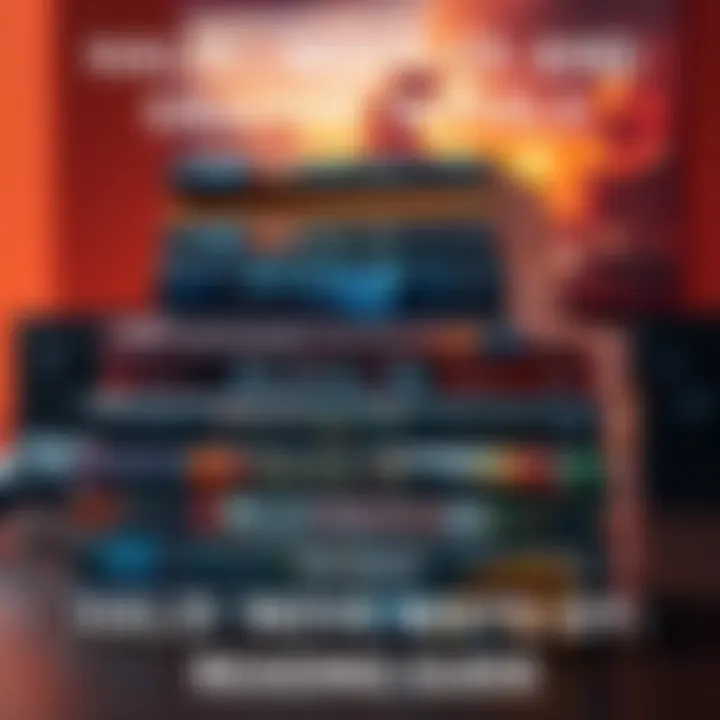 Covers of Halo novels and graphic novels stacked together with a few audiobooks and a gaming console in the background.