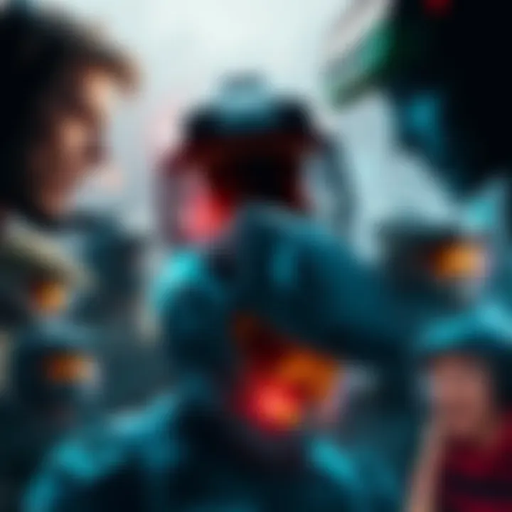 Halo 1 Remake Criticism A collage featuring gamers discussing the Halo 1 remake with angry and passionate expressions, and screenshots from the game.