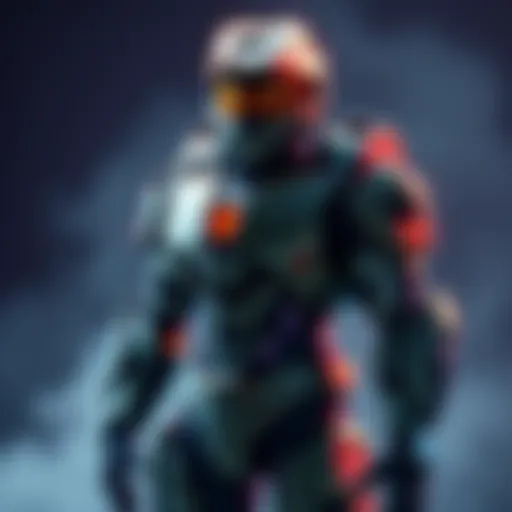 Detailed replica of Halo 4 armor set made by a fan, showcasing craftsmanship and creativity
