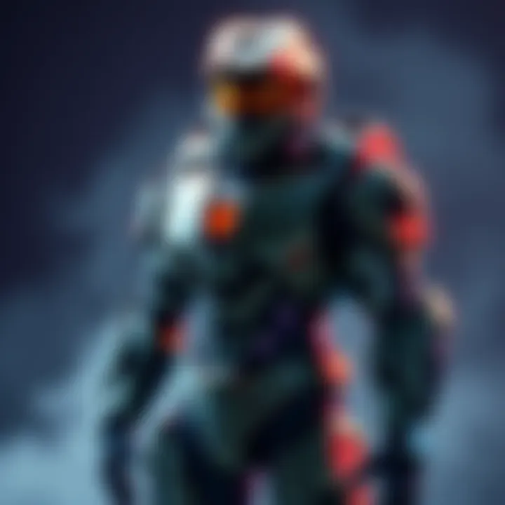 Detailed replica of Halo 4 armor set made by a fan, showcasing craftsmanship and creativity