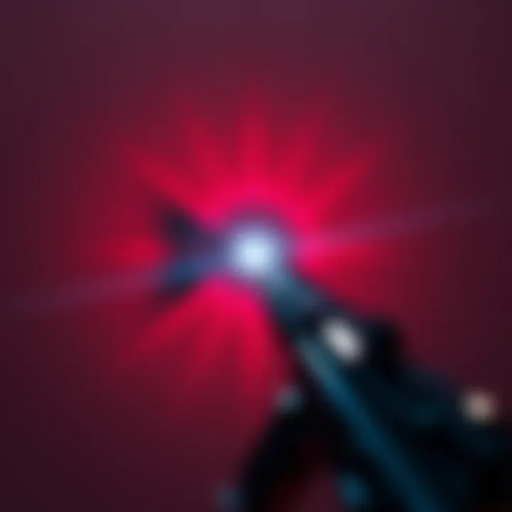 Halo Rifle Led Halo 5 Light Rifle Prop Creates Unexpected Crosshair Effect : LevelUpTalk