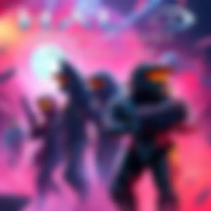 Fans celebrating 25 years of Halo with games and events, showcasing special in-game rewards and community gatherings.