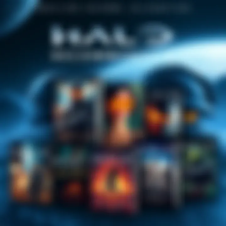 Halo Books Recommendations A collection of popular Halo book covers from various titles, showcasing the franchise's lore.