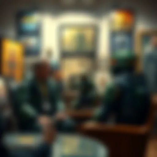 The original designer of Halo Combat Evolved talks about the game's remake, surrounded by Halo artwork and memorabilia.