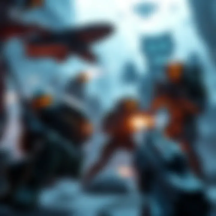 Players engaged in exciting action during Halo: Combat Evolved gameplay, showcasing characters and environments from the game.