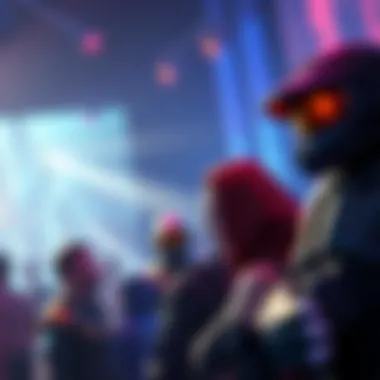 Halo Collaboration Discussion A group of people engaging in a discussion about a potential Halo collaboration on forums, with a focus on an intriguing acronym.