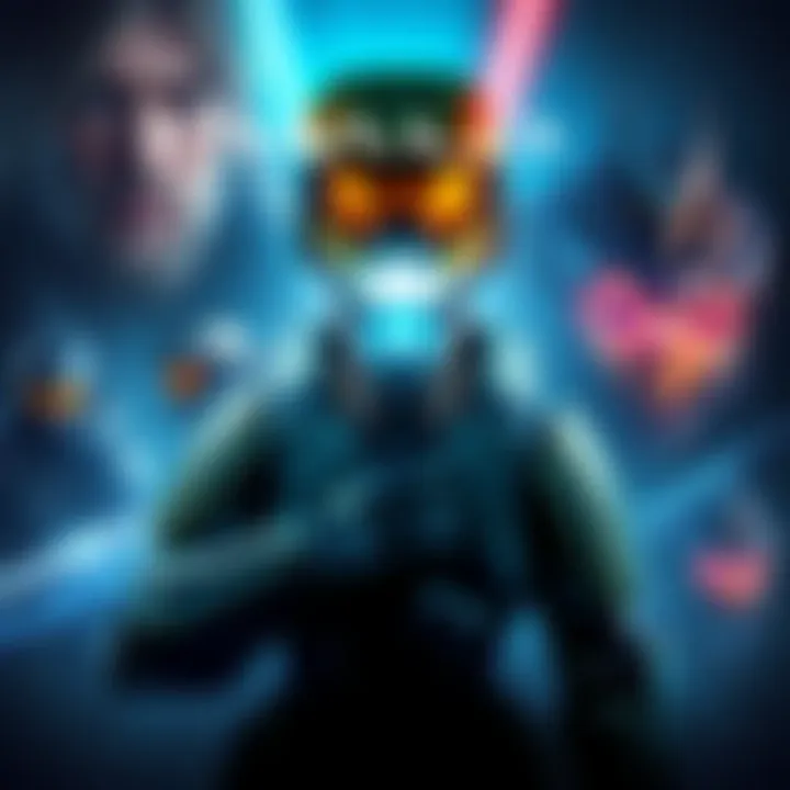 A collection of Halo game covers featuring characters and iconic visuals from the franchise.