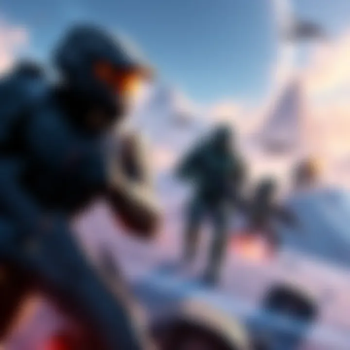 Cover art featuring Master Chief in action, showcasing iconic Halo landscapes and other characters from the series.