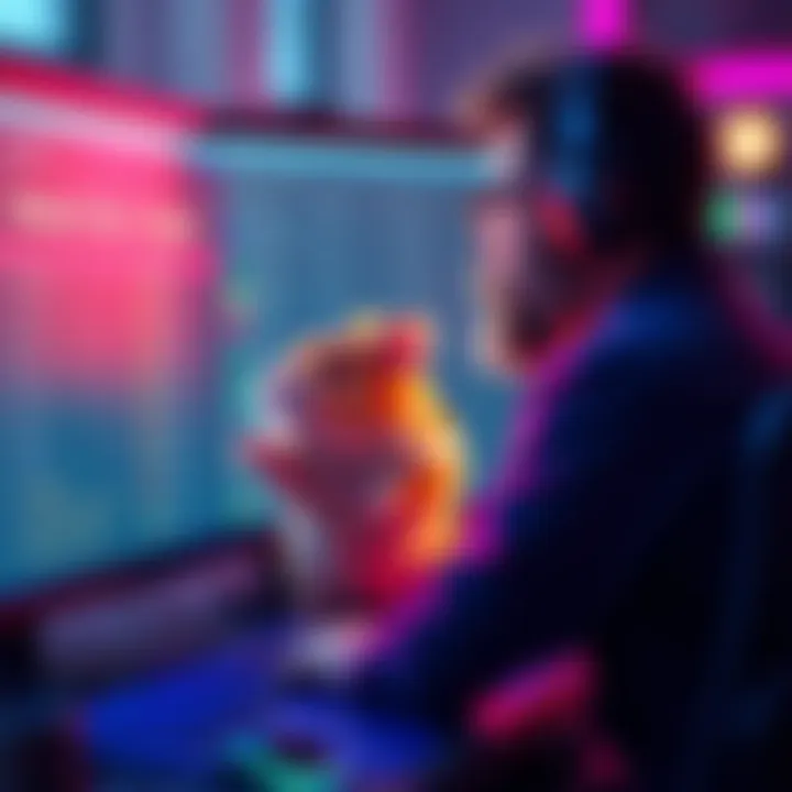 A hamster player analyzing a matchup tierlist on a computer screen