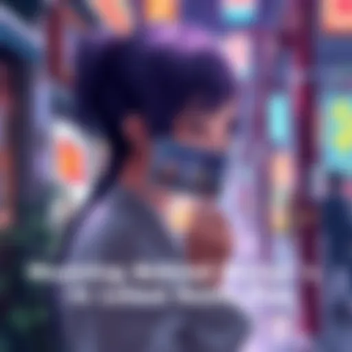 Hanako looks at a photo with the Japanese phrase on its back, reflecting on her intentions, in a pivotal game moment.