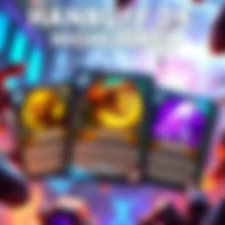 Handbuff DK Deck Highlights A colorful display of cards from the Handbuff DK deck, featuring Chromatic Aberration and Sawbones, illustrating their powerful gameplay effects.