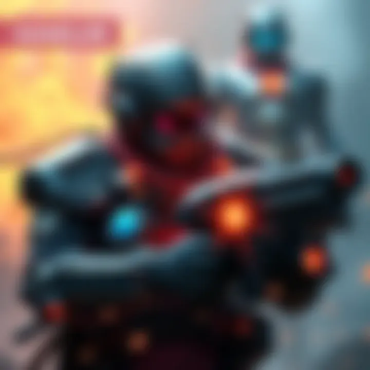 A character from Remnant 2 using the Handler class, showcasing tank abilities and healing powers while facing the Void Vessel Facility Boss.