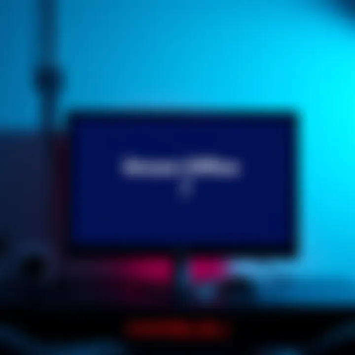 Harbleu's Absent Streaming Screen A blank streaming screen with a 'Stream Offline' message and a question mark, indicating Harbleu's absence from streaming.