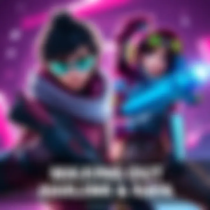 Two vault hunters, Harlowe and Rafa, in action showcasing their abilities during gameplay.