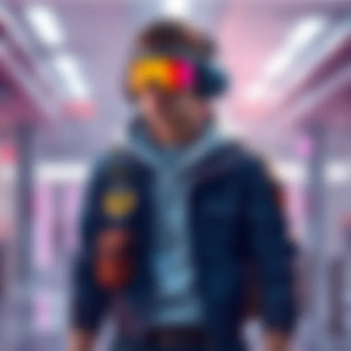 A character wearing the Harris Works outfit in a game setting, showcasing the design and colors.