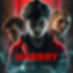 A comparison of Harry from a horror game alongside other characters like James and Heather, highlighting the absence of a twisted counterpart for Harry.