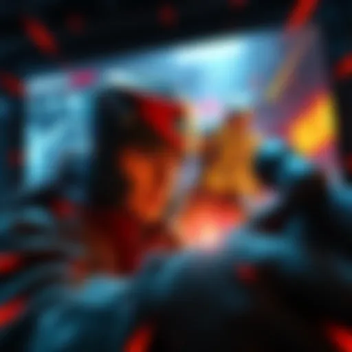 A frustrated player focusing on defeating the character Hartman in a video game. The screen shows intense combat with Hartman's attacks.