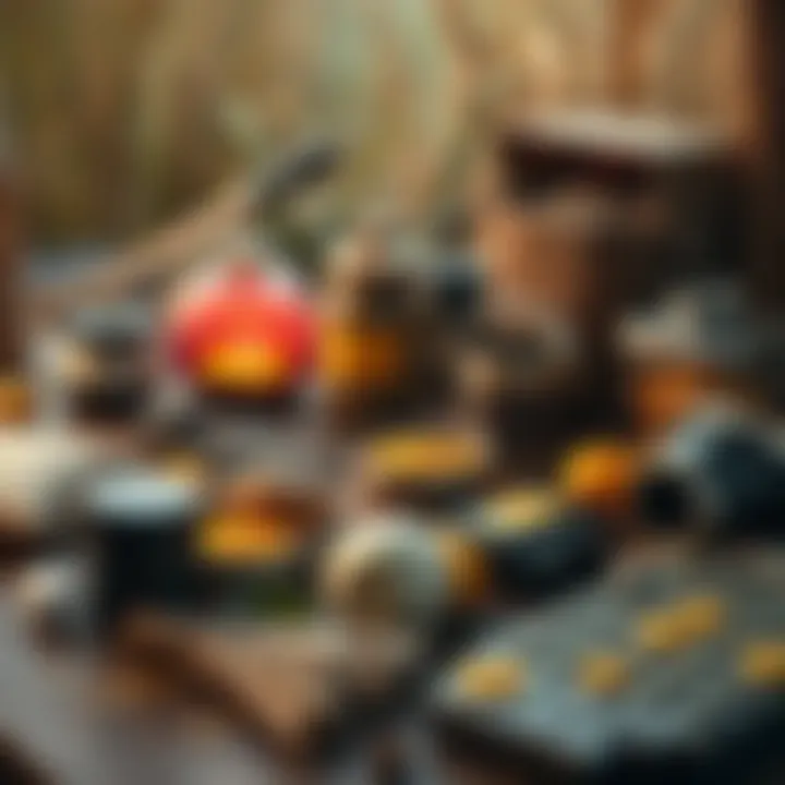 A collection of items showcasing surprising elements in the Harvest set, prompting excitement among fans.