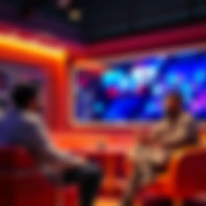 Hasan participating in a heated chat about the Minnesota incident with viewers