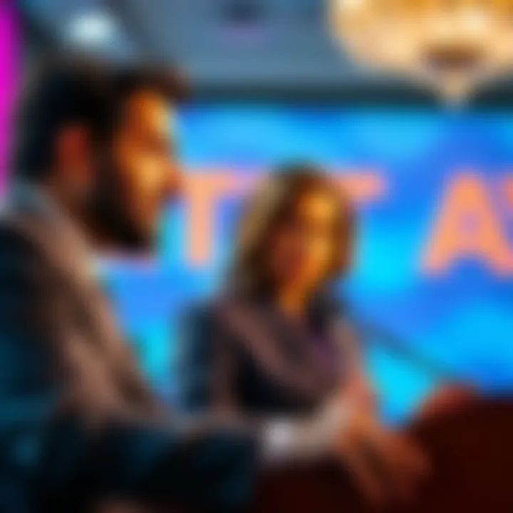 Hasan looks concerned while discussing Kamala Harris's impact on trans rights at a podium