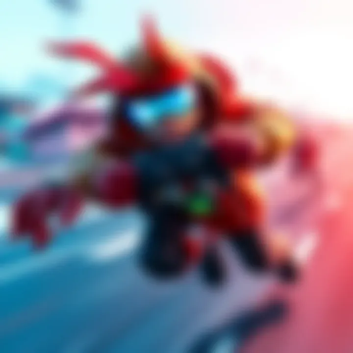 A vibrant image of a fast character racing with a gaming controller, promoting the Haste game giveaway on Steam.