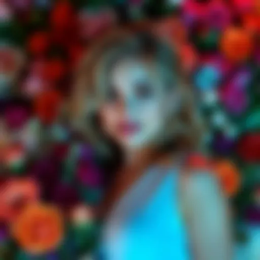 A floral tribute to actress Hayden Panettiere with heartfelt messages from fans and friends.