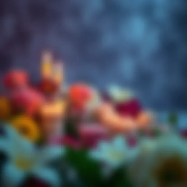 Hayden Panettiere Tribute A heartfelt tribute with flowers and candles in memory of Hayden Panettiere, symbolizing grief and remembrance.