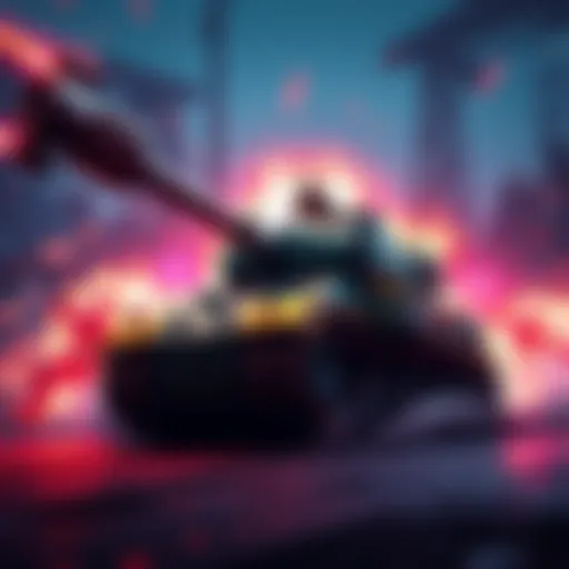 Hazard, the Scottish tank character, showcasing his barrier abilities in a dynamic gameplay scene.