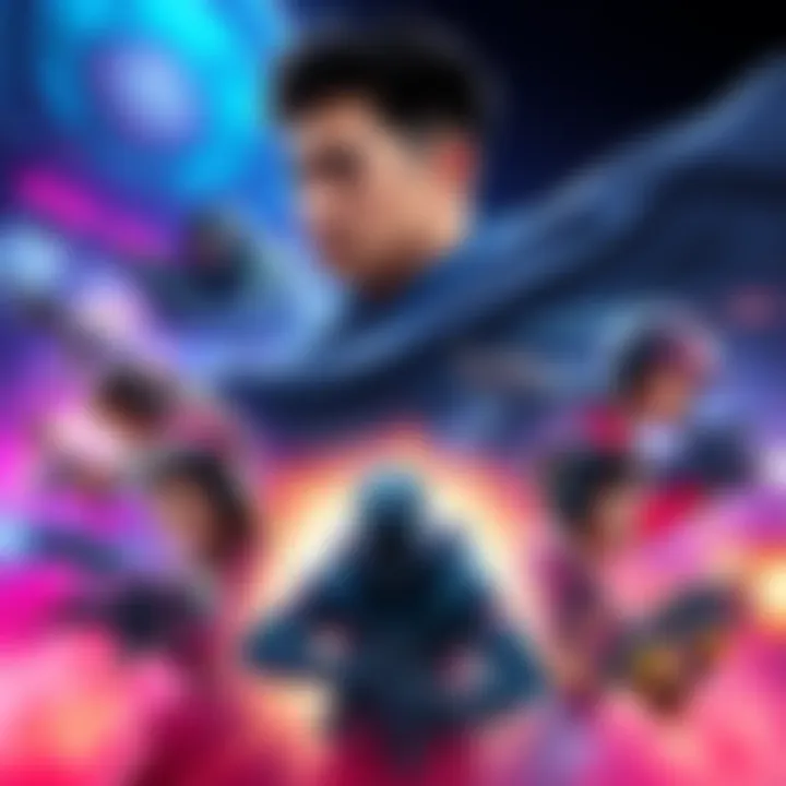 Top Players of HCS Arlington 2023 A collage of top talent in HCS Arlington for 2023, showcasing key players and vibrant action scenes from tournaments.