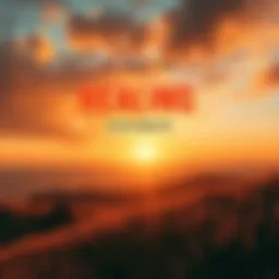 A peaceful landscape with a sunrise, symbolizing hope and healing after the Zeke War.