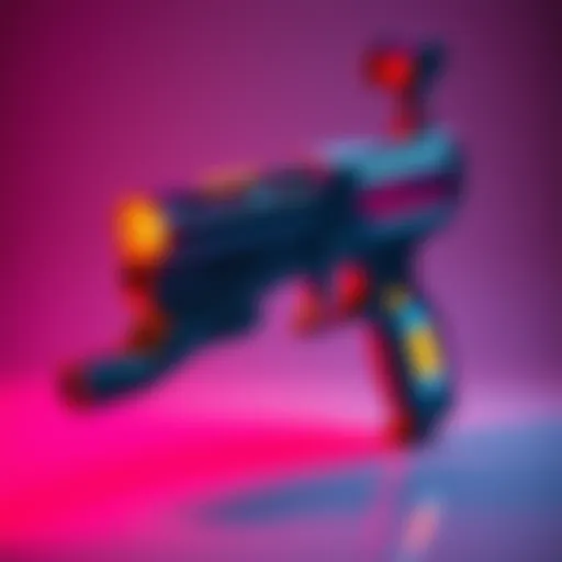 A specialized healing gun designed for light skin tones, showing ergonomic features and sleek design.