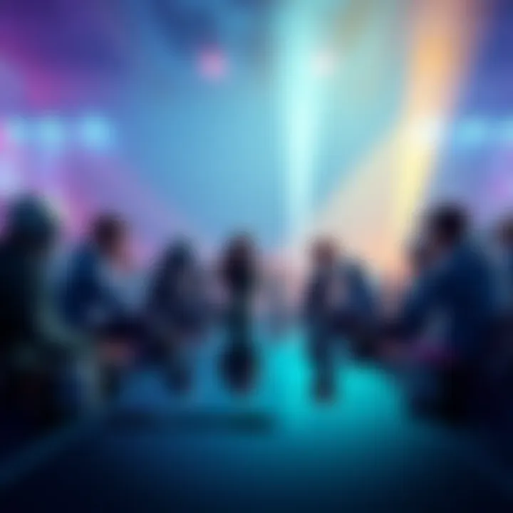 Players discussing the impact of a 30% healing reduction on Support roles during a game meeting.