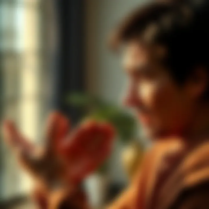 A person with a remorseful expression is offering a heartfelt apology to another individual, who appears emotional and receptive, showcasing the power of sincere regret in building relationships.