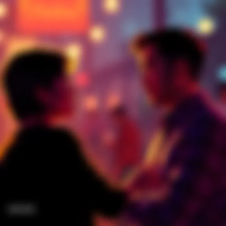 A scene showing a person speaking sincerely to someone, conveying deep emotions and thoughts, highlighting the importance of their relationship.