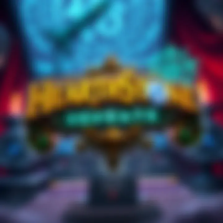 Screenshot of Hearthstone game logo with error message on screen, showing players' frustration after latest update