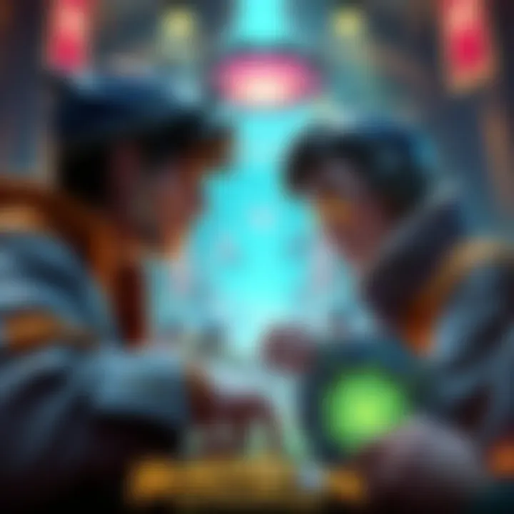 A player engaged in a fast-paced Hearthstone Battlegrounds match, focusing on strategy while managing actions per minute.