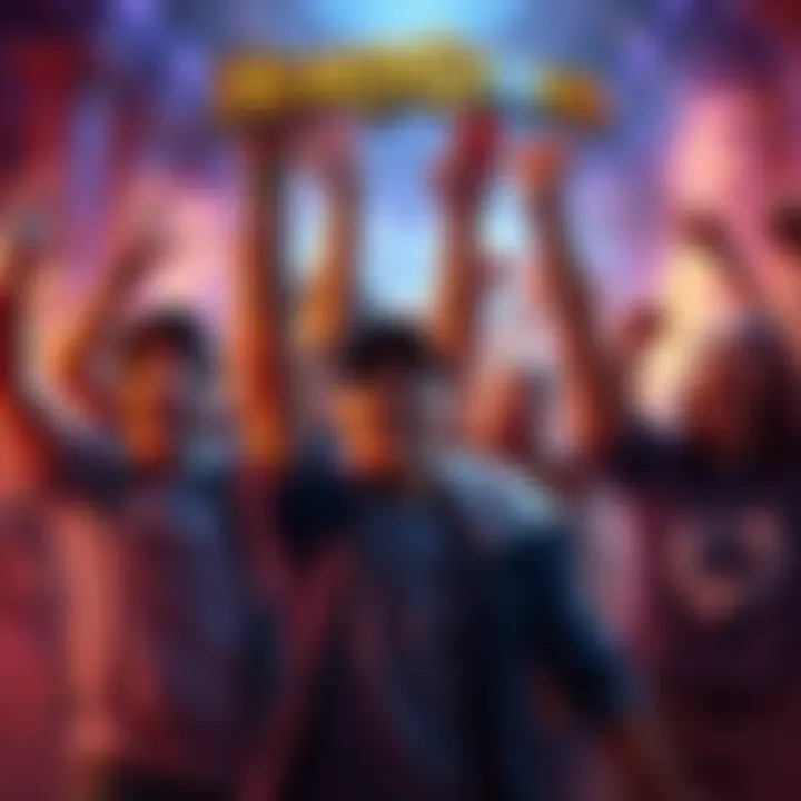 Members of the Hearthstone team at Blizzard celebrating their vote to join unions, showing excitement and unity.