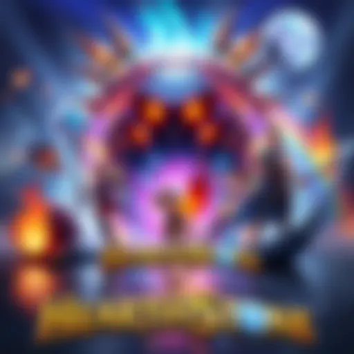 A visual representation of dreams transforming into reality, featuring Hearthstone characters and magical elements.