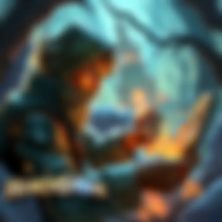 A new Hearthstone player exploring diverse wild mode gameplay, looking at decks and cards.