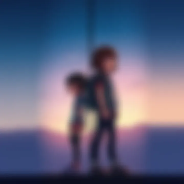 Young Max and Adult Max standing side by side, showcasing their heights in Life is Strange.