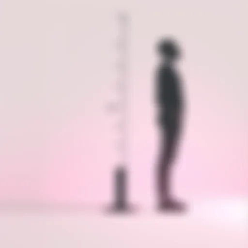 A visual showing two silhouettes, one at 5'11 and the other at 6 feet, standing side by side in a neutral background to highlight the height difference.