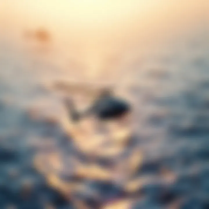Helicopter flying over water A helicopter hovering above a body of water with waves below, representing players' wishes for new vehicles in a game