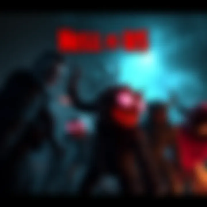 A scene showcasing different enemies in Hell is Us, highlighting their limited variety against a dark, immersive backdrop.