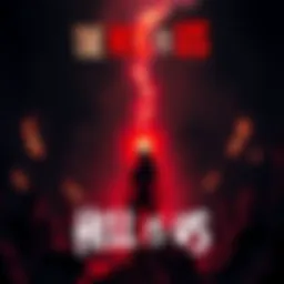 Cover illustration for Hell is Us showing the game's main character in a dark, intense environment with flames and shadows.